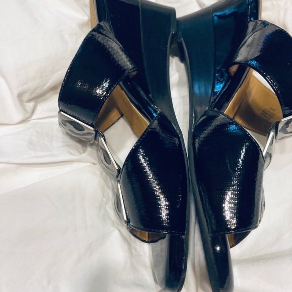 Michelle D Size 9.5 Medium Wedge Heel Dress Shoe - Picture 4 of 9